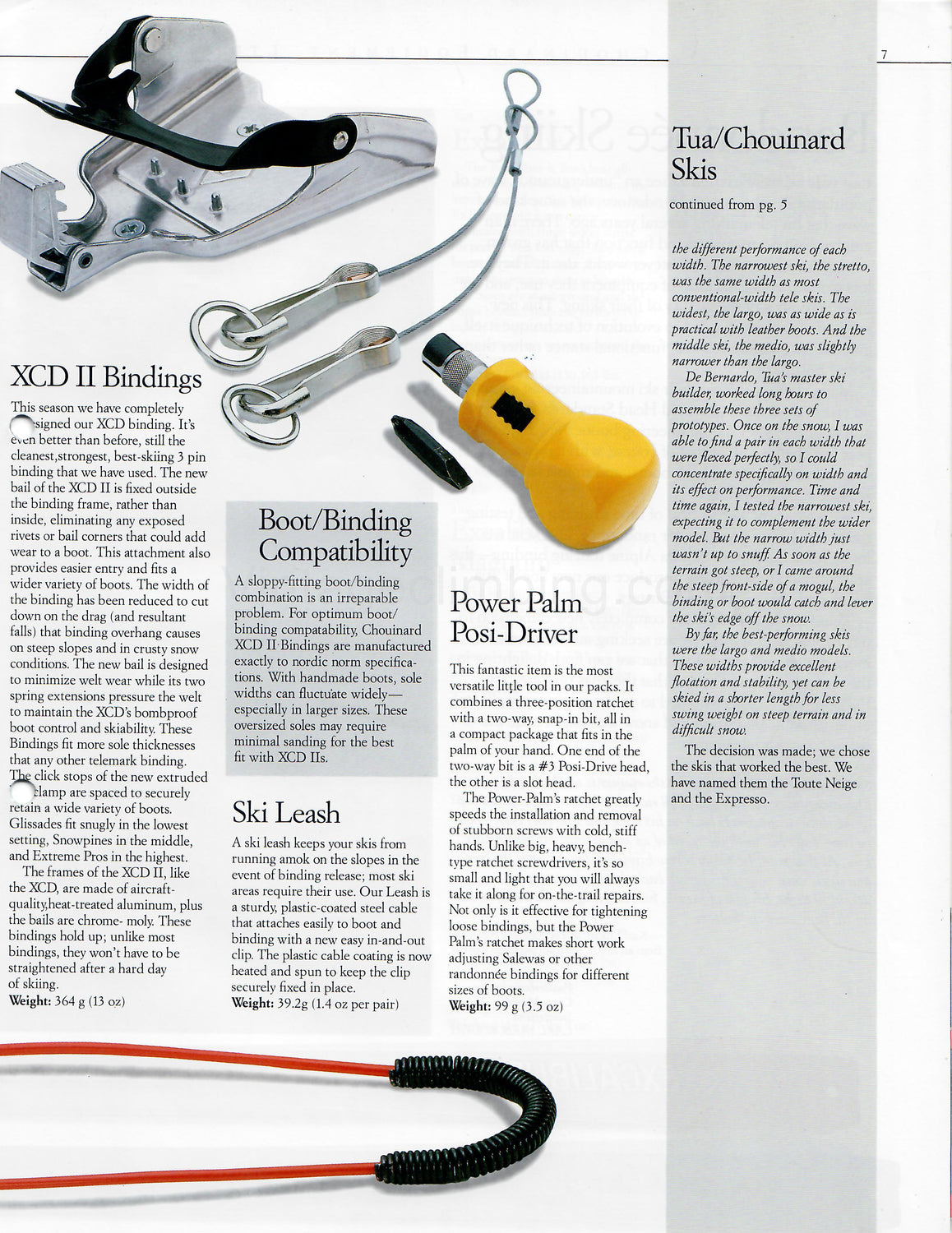 Equipment for Alpinists Winter 1987