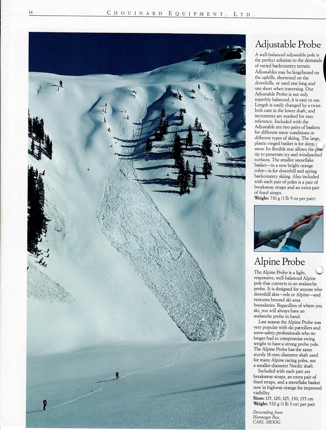 Equipment for Alpinists Winter 1987