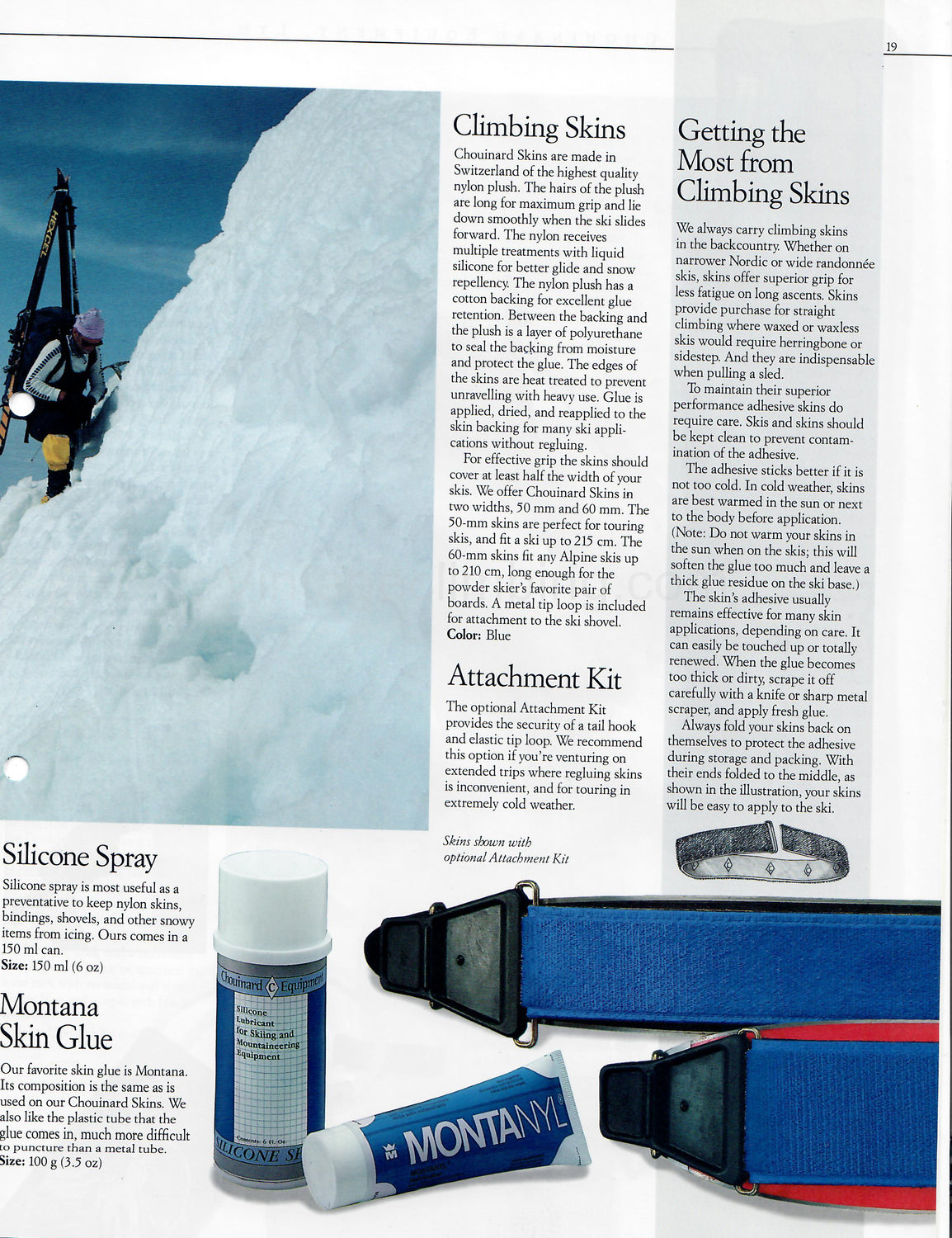 Equipment for Alpinists Winter 1987