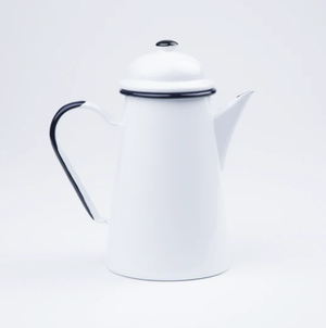 Enamel Coffee Pot | Plain 1300 ml